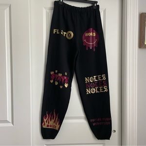Jerzees Florida State Seminole Graphic Sweatpants Size S
